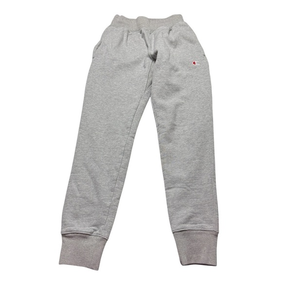 Champion Reverse Weave Jogger Sweatpants Men's Small S Embroidered Logo Gray - Picture 9 of 10